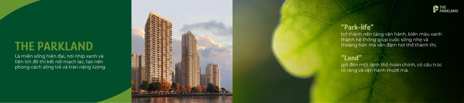 Cấu trúc các tiểu khu trong quy hoạch The Parkland