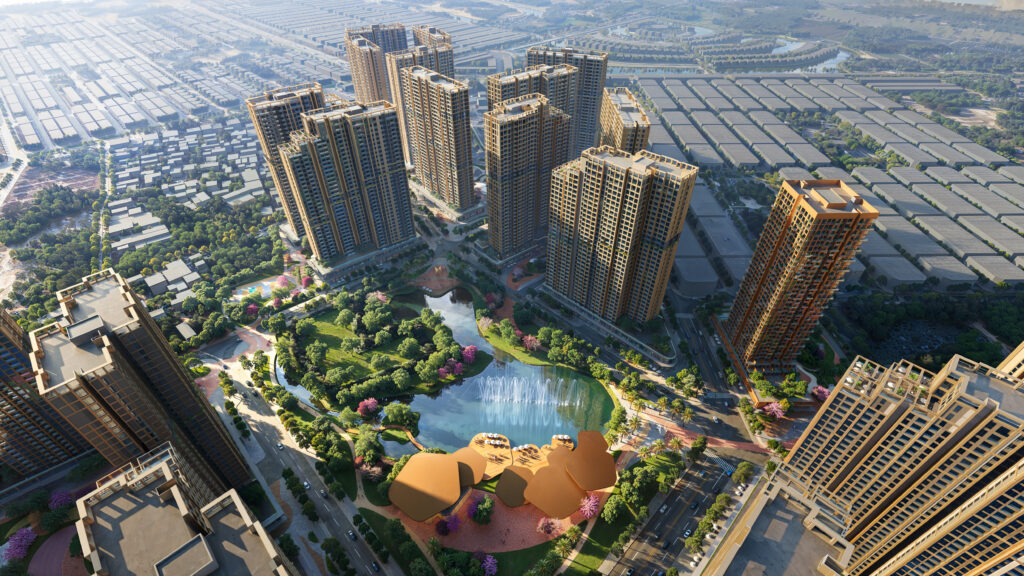 Phối cảnh 9 toà dự án The Parkland