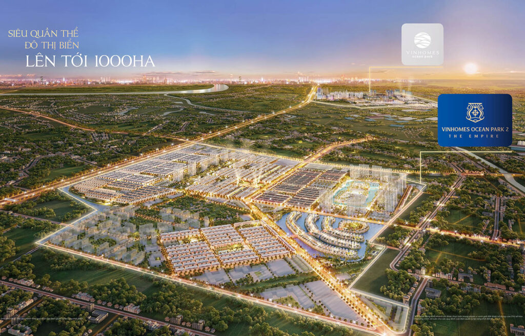 Chà Là Vinhomes Ocean Park 2 tổng quan phân khu