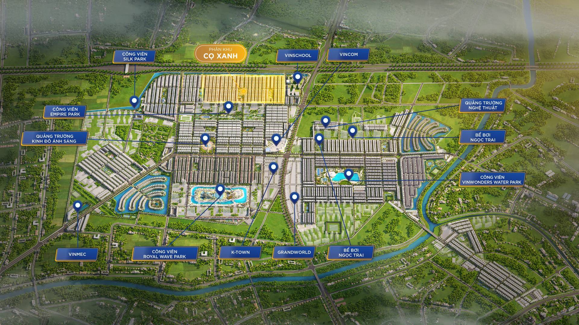 Mặt bằng Cọ Xanh Vinhomes Ocean Park 2