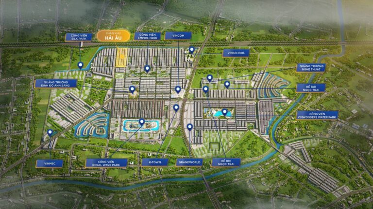Mặt bằng Hải Âu Vinhomes Ocean Park 2