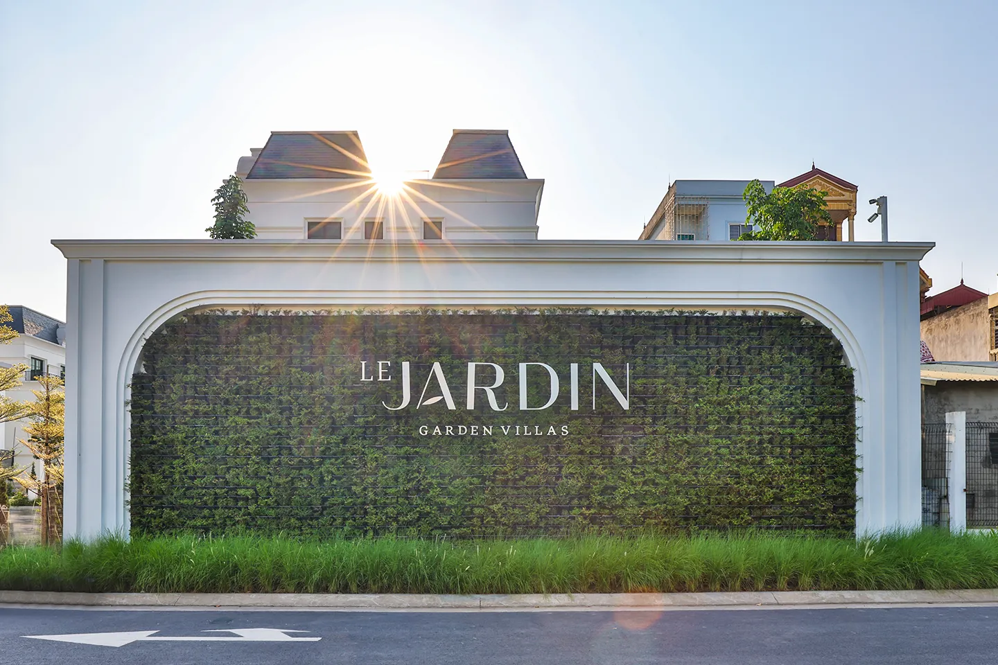 Hình ảnh thực tế biệt thự Le Jardin năm 2024