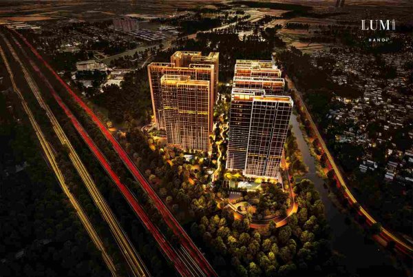 Phối cảnh tổng thể Lumi Hanoi