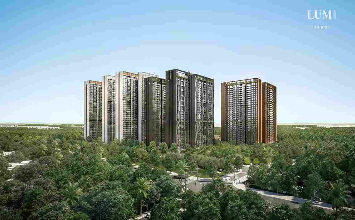Phối cảnh mặt đứng Lumi Hanoi