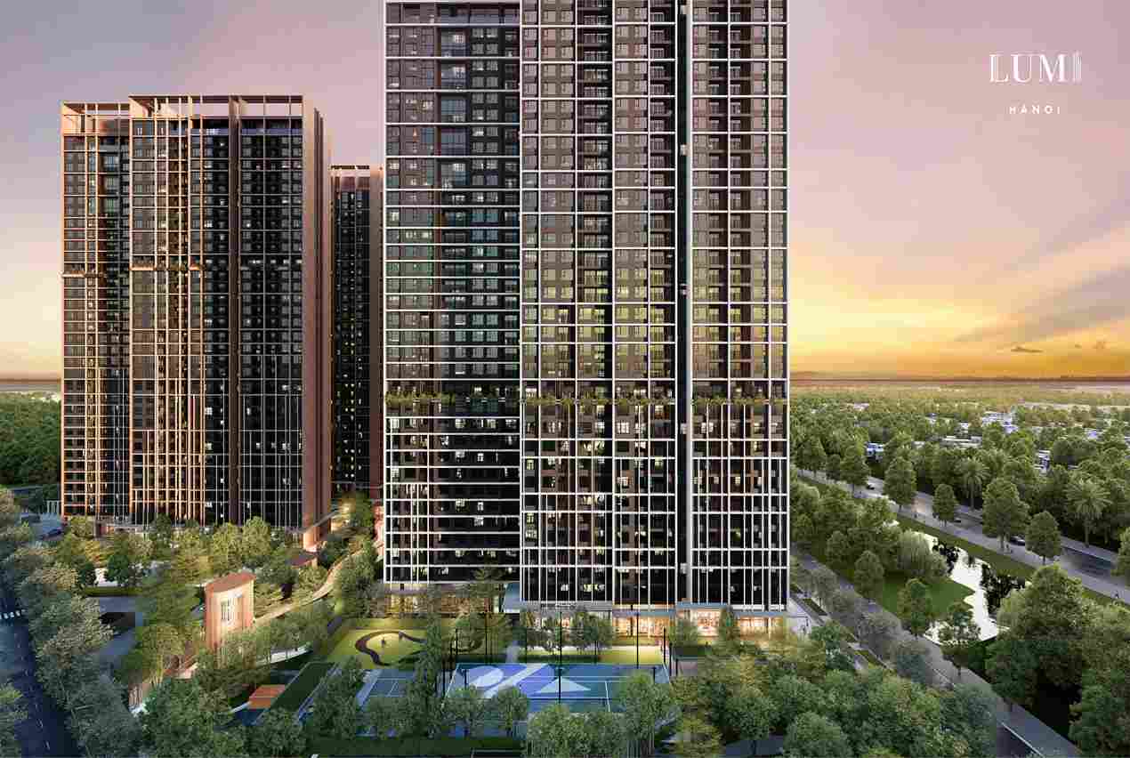 Cảnh quan và tiện ích Lumi Hanoi