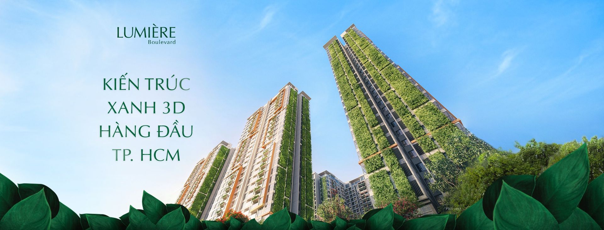 Thiết kế xanh 3D Lumière Boulevard