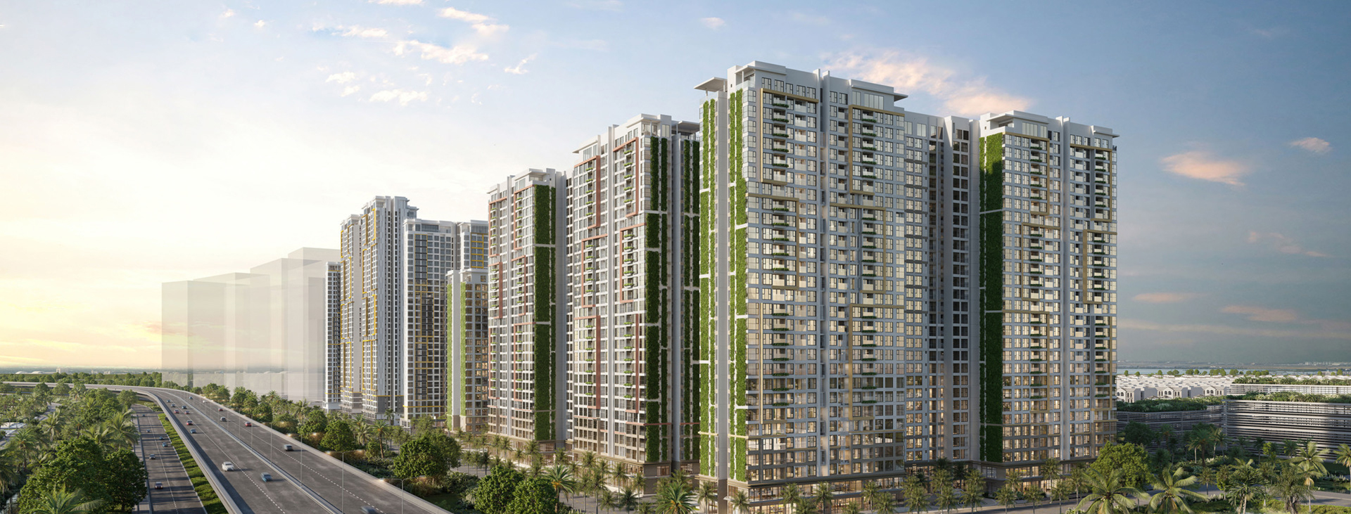 Vườn thẳng đứng Lumière Boulevard