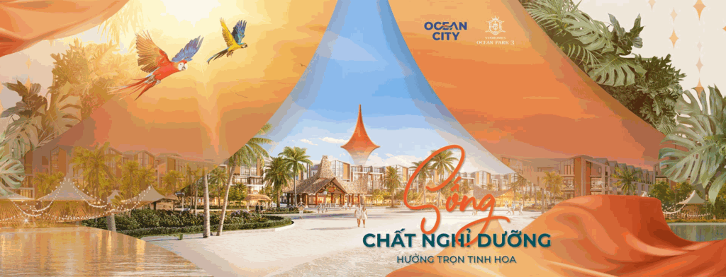Phố Biển Vinhomes Ocean Park 3