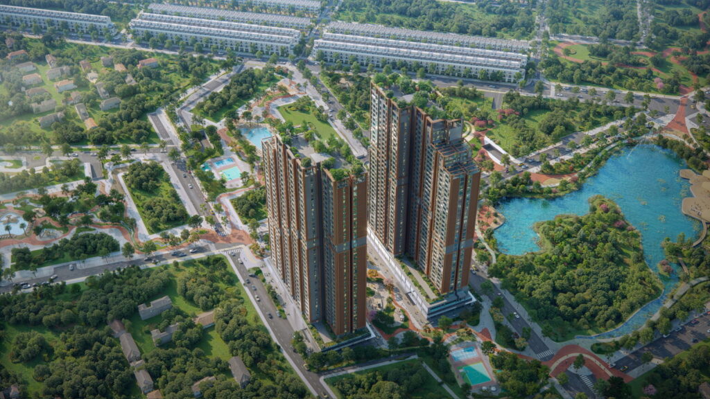 phoi canh forest garden