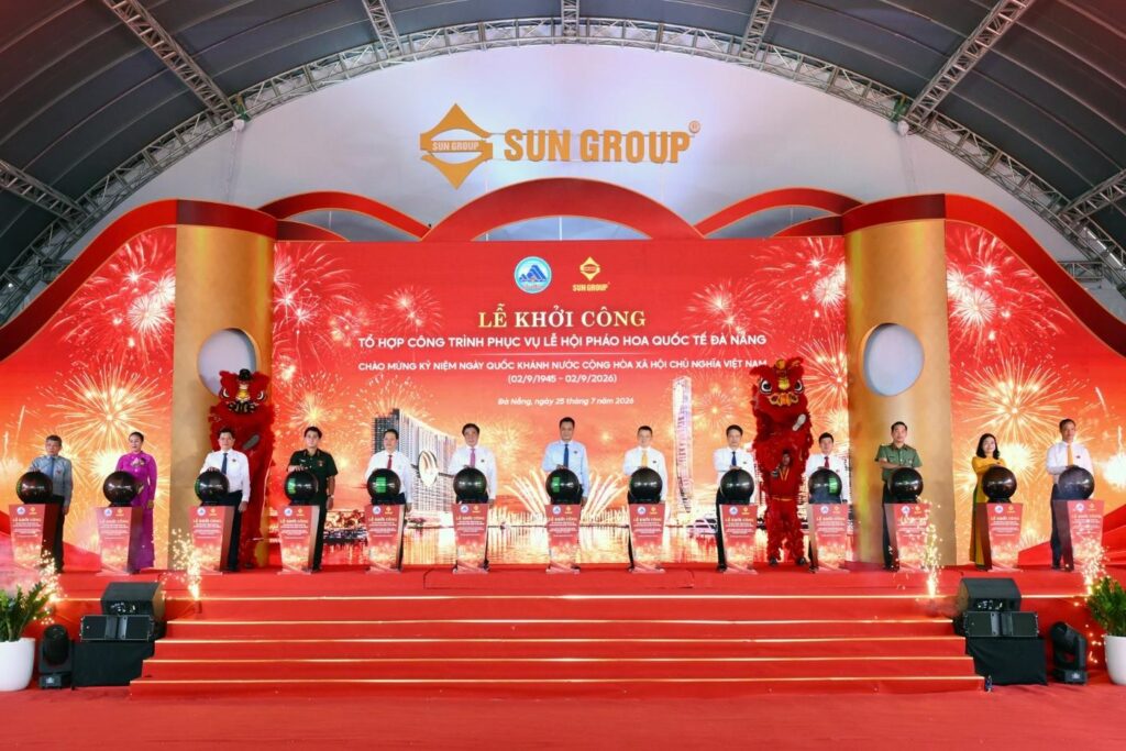 Sun Galaxy Complex Đà Nẵng khởi công ngày 25 tháng 7 năm 2026