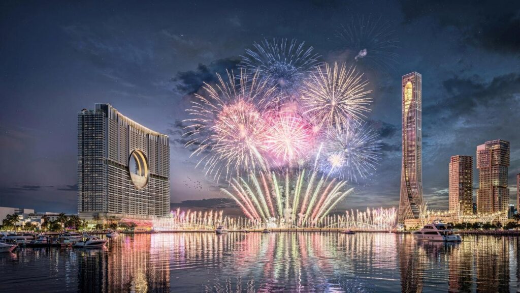 Khán đài pháo hoa Sun Galaxy Complex Đà Nẵng