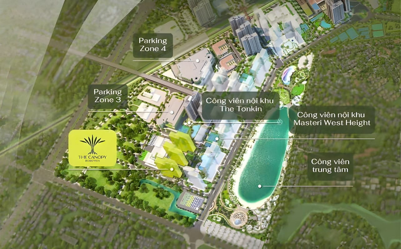 Vị trí The Canopy Residences
