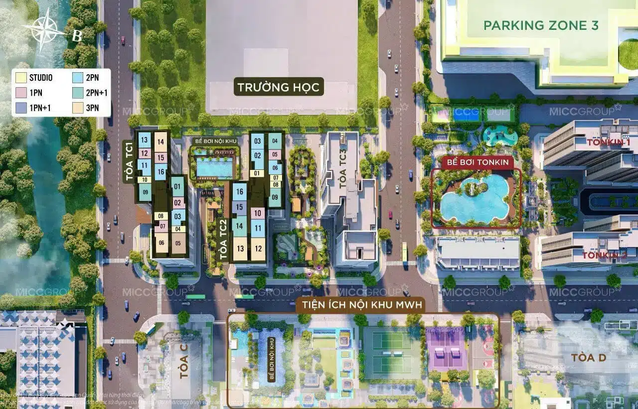 Phối cảnh The Canopy Residences