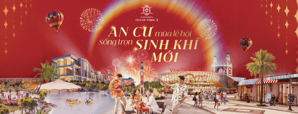 Vịnh Thiên Đường Vinhomes Ocean Park 3