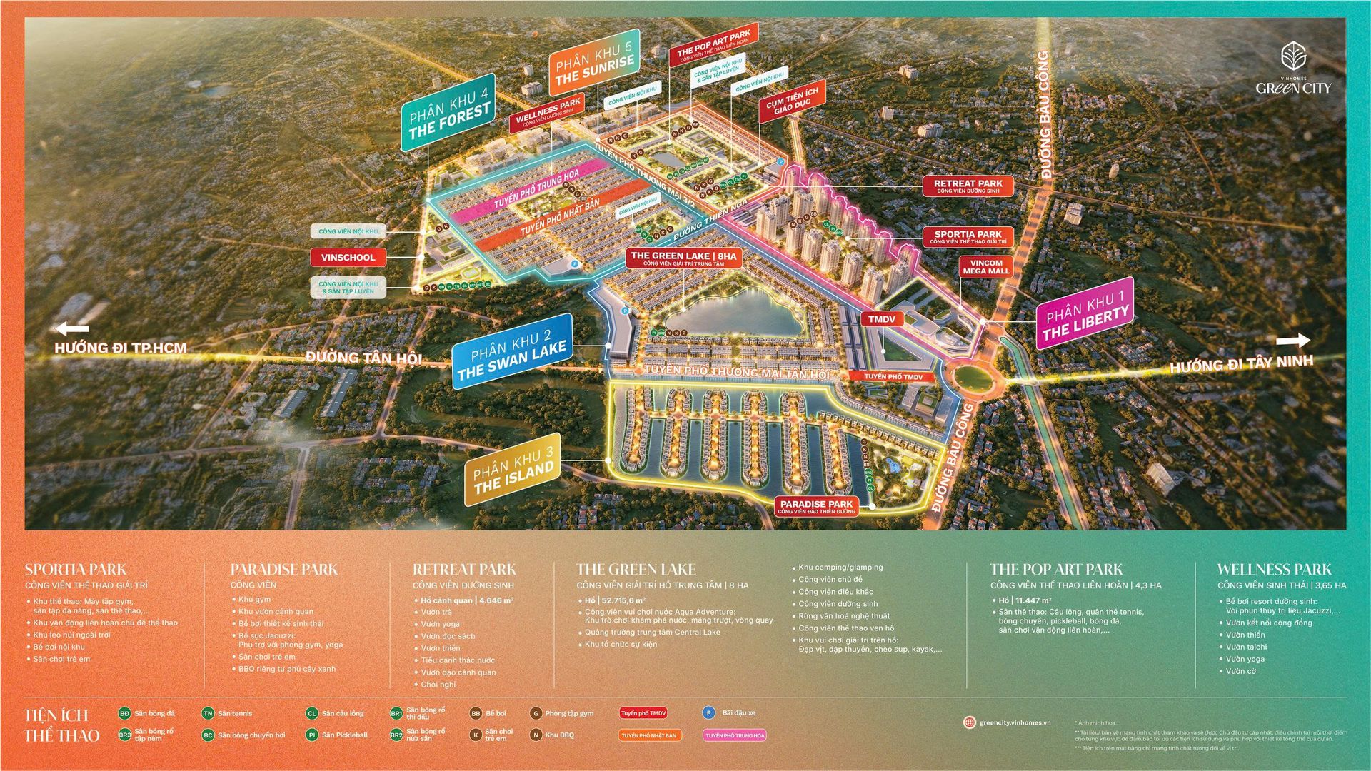 Mặt bằng 3D Vinhomes Green City