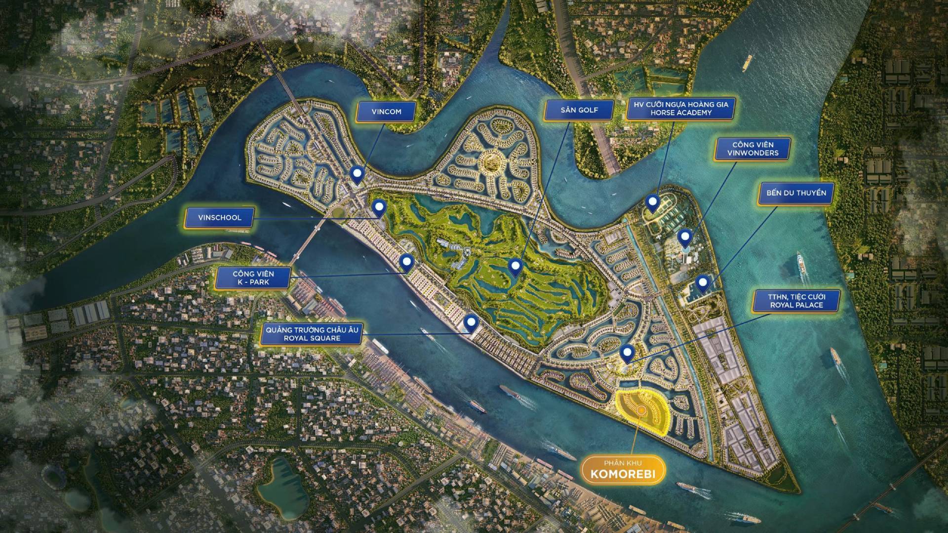 The Komorebi Vinhomes Royal Island