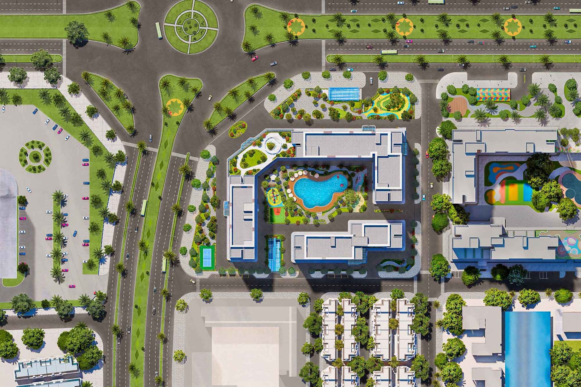 Mặt bằng The Sentosa Vinhomes Star City