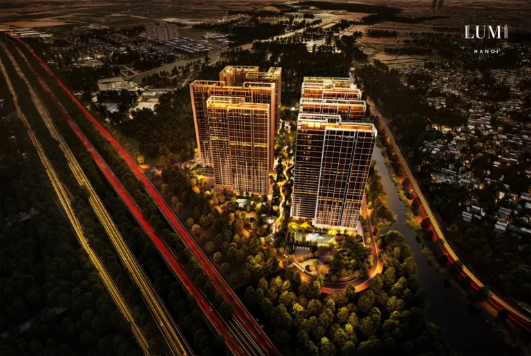 Phối cảnh tổng thể dự án Lumi Hanoi