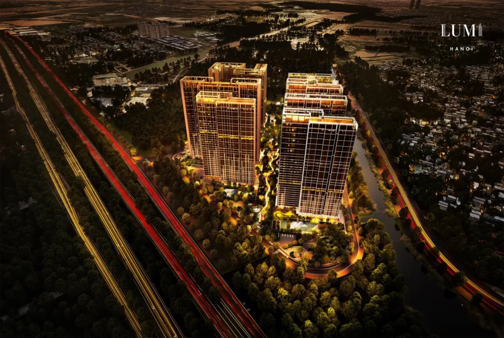Phối cảnh tổng thể Lumi Signature tại Lumi Hanoi