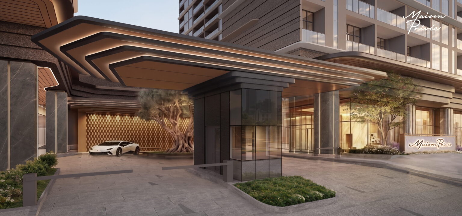 Phối cảnh garage siêu xe Maison Privée