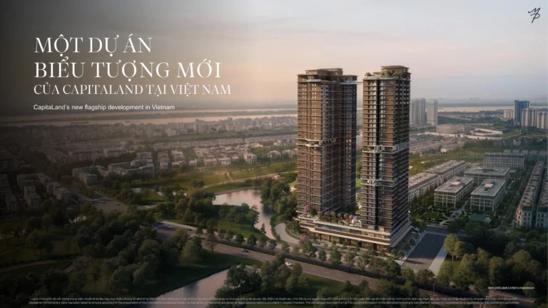 Phối cảnh tổng thể Maison Privée Ciputra ban ngày