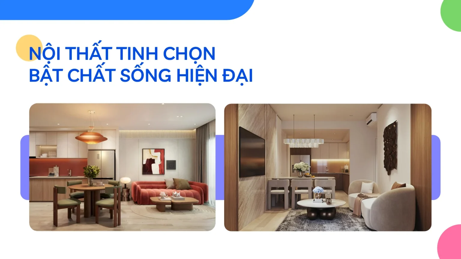 Phối cảnh nội thất căn hộ The Cityon